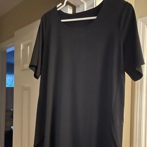 Susan Graver Modern Essentials black shirt